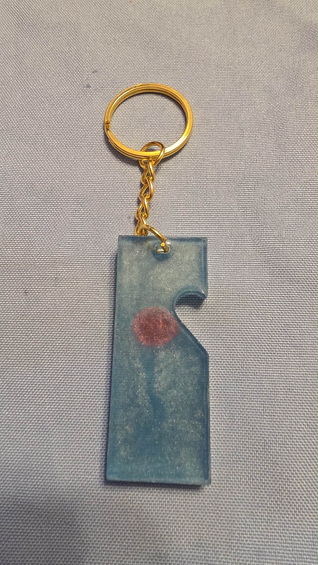 Custom made Heart key chains